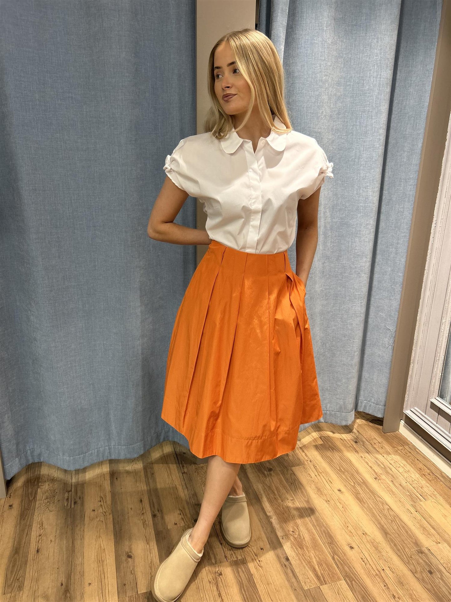 Stella skjørt oransje