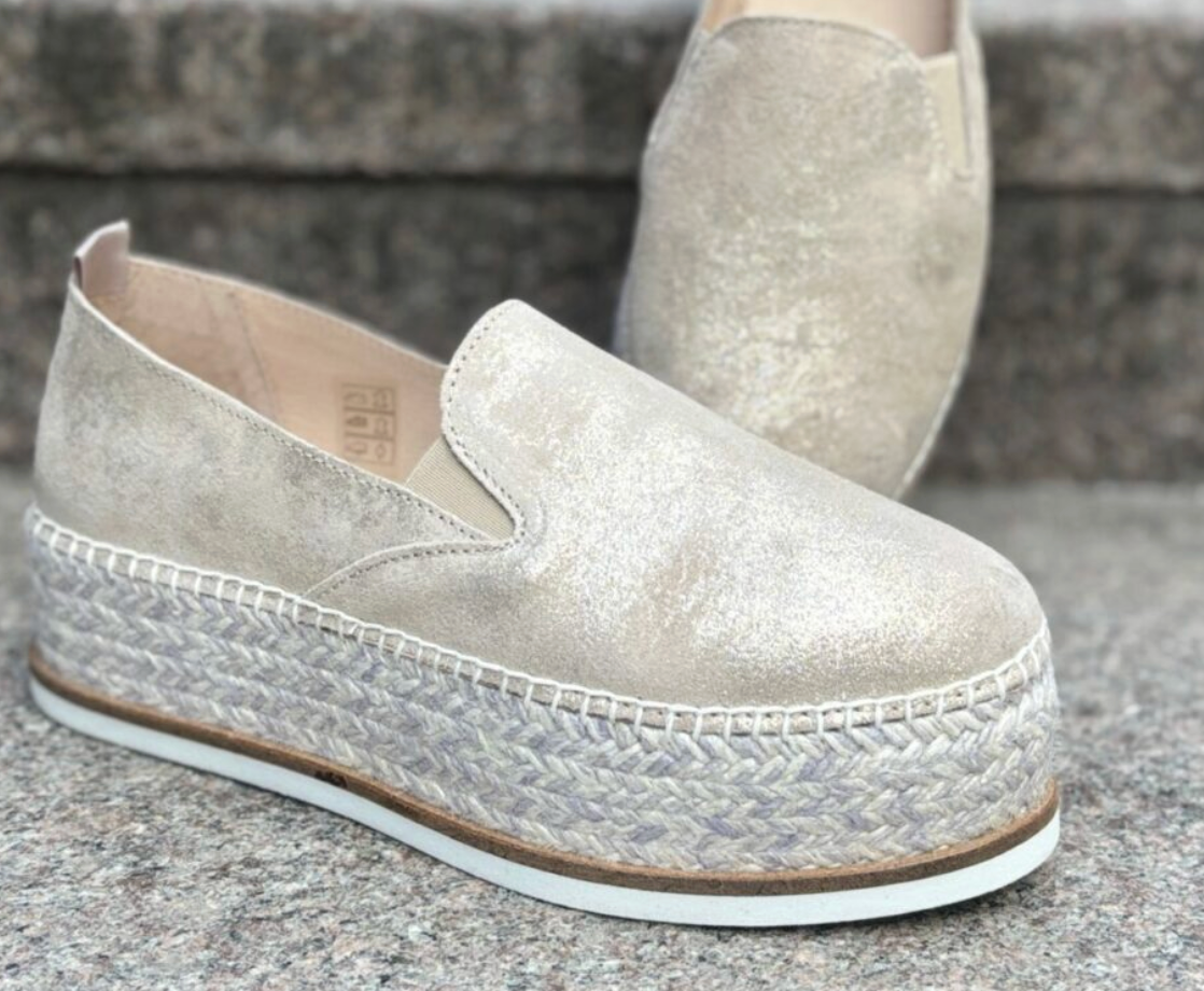 Gaimo Espadrillos Sølv