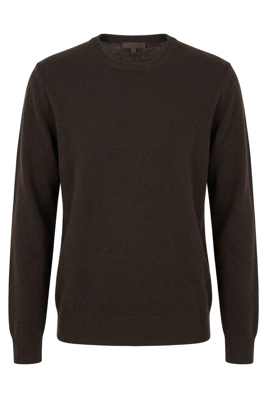 Fluid crewneck mocha