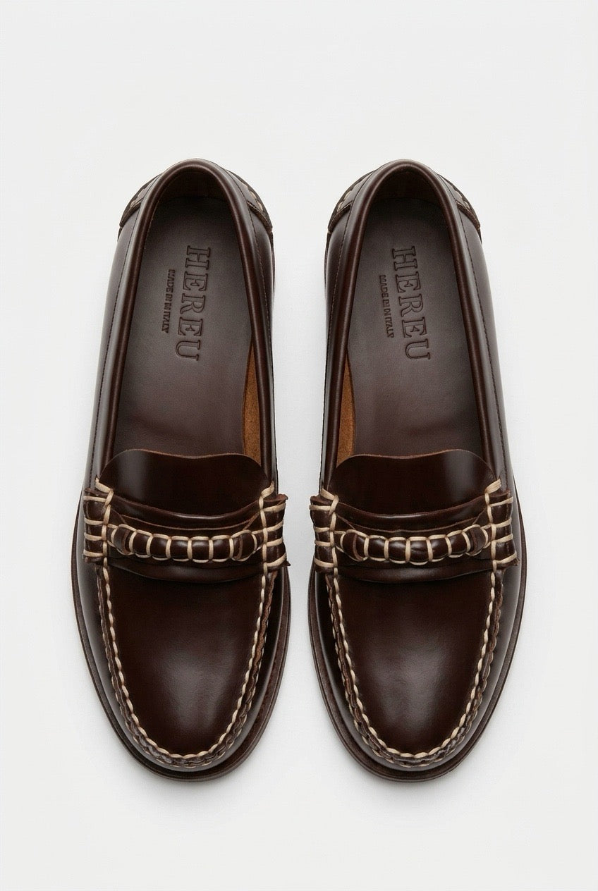 Hereu London Slip-on loafer Brune