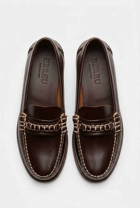 Hereu London Slip-on loafer Brune