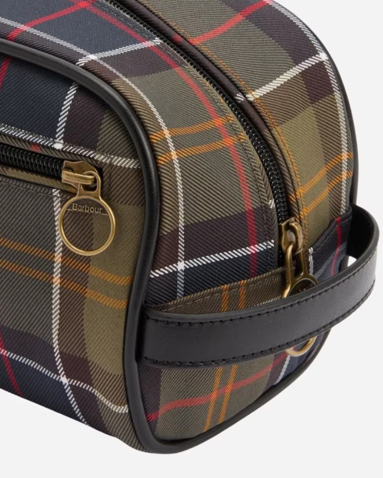 Barbour Tartan toalettmappe