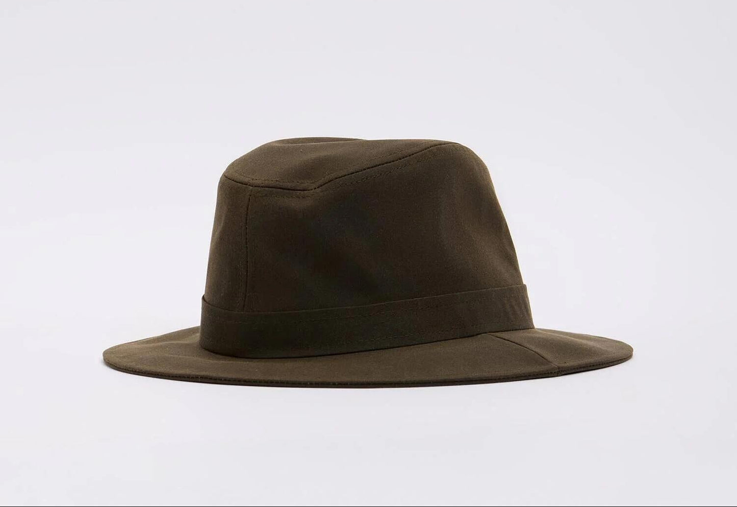 Barbour Vintage vokset hatt Oliven