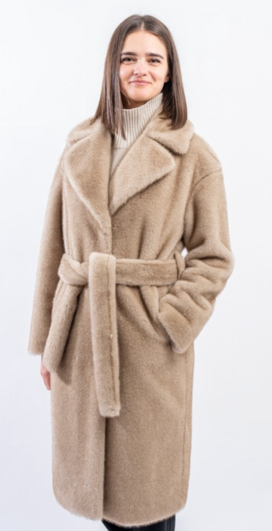 Herno Teddy kåpe Off-White