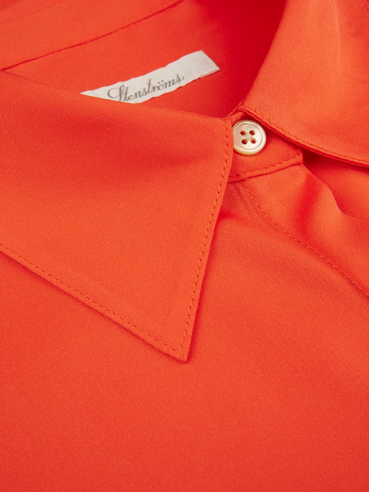Stenstrøms Susan Oransje silkeskjorte