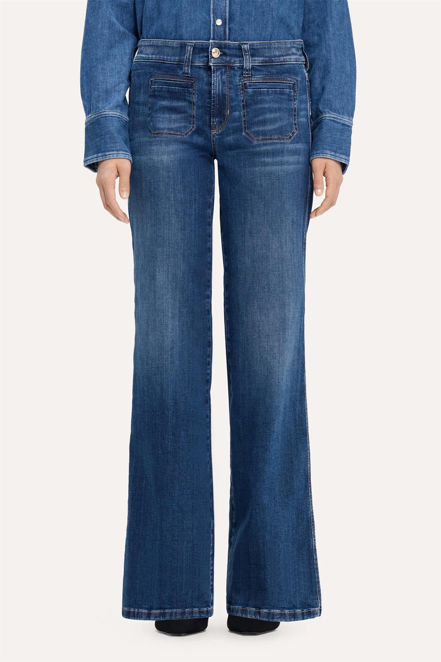 Cambio Tess Wide leg jeans - ZhosLaila