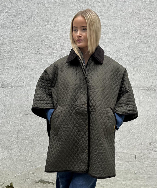 Barbour Oakham vattert Cape Oliven