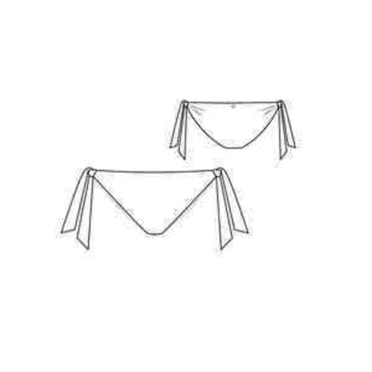 Max Mara Beachwear Samuela bikinibukse Sort