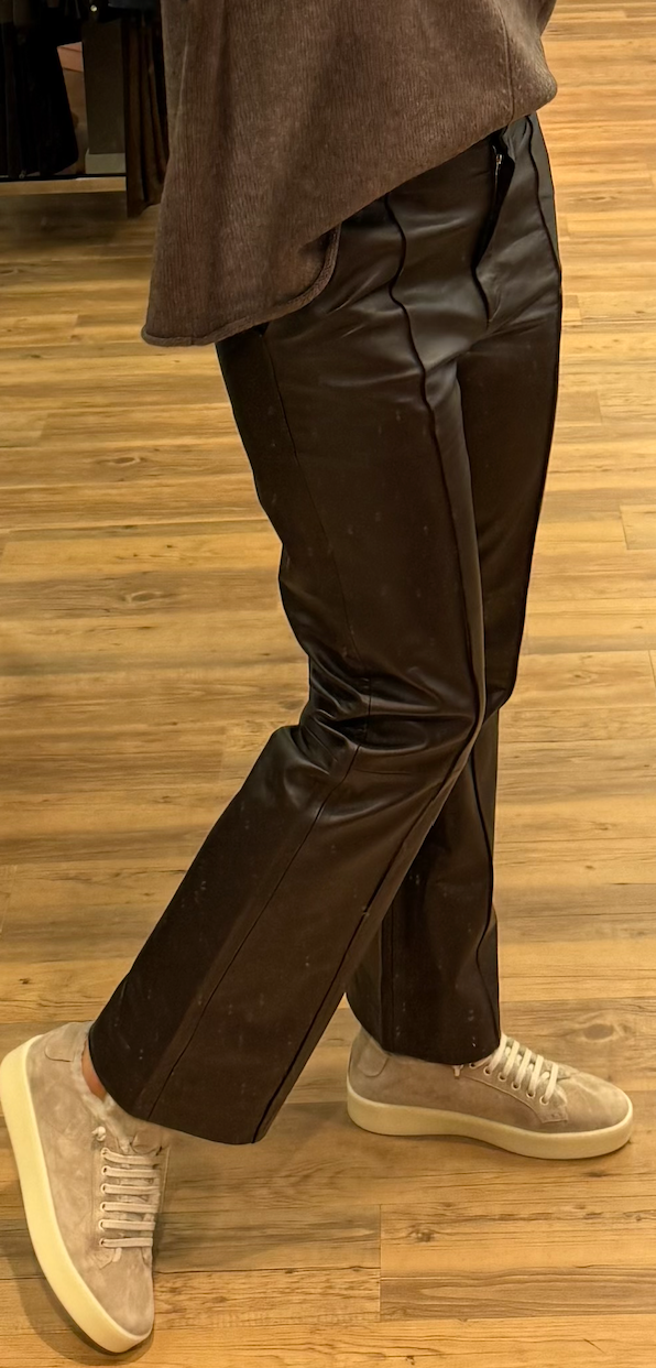 Dear Dharma Flare bukse i 100% saueskinn - ZhosLaila