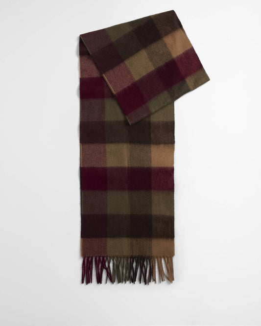 Barbour Stort Tattersall-skjerf 180cm