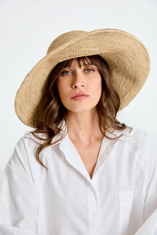 Ibliv Muse Tea raffia hatt
