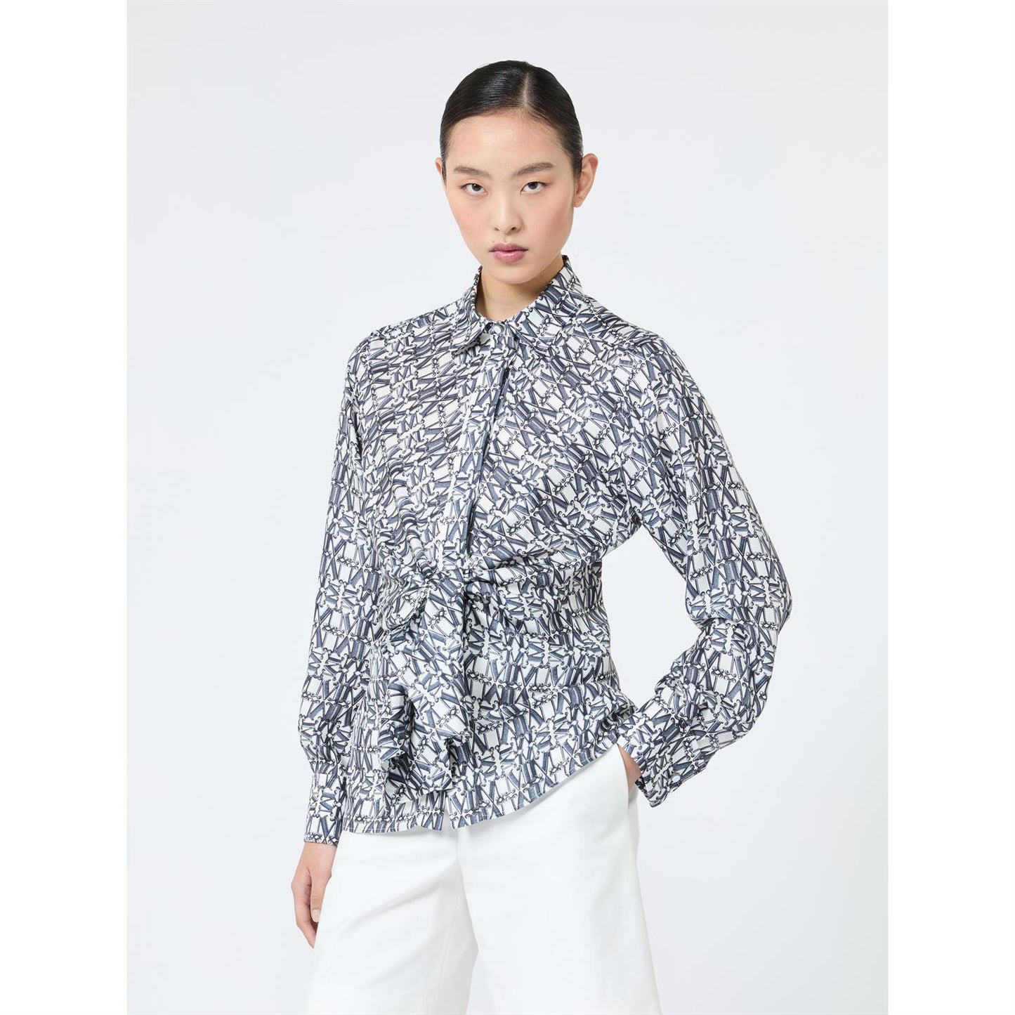 Max Mara Marte bluse flerfarget