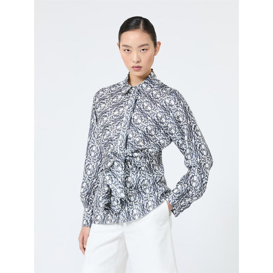 Max Mara Marte bluse flerfarget