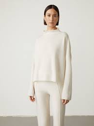 Lisa Yang Sandy cahsmere grenser Krem