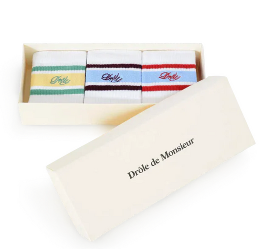 Drôle de Monsieur La Chaussette Sokker flerfarget