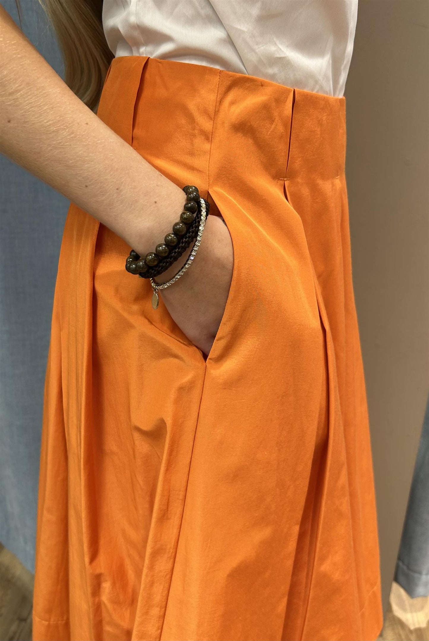 Stella skjørt oransje