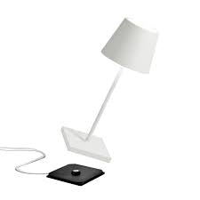 Poldina mikro bordlampe Hvit