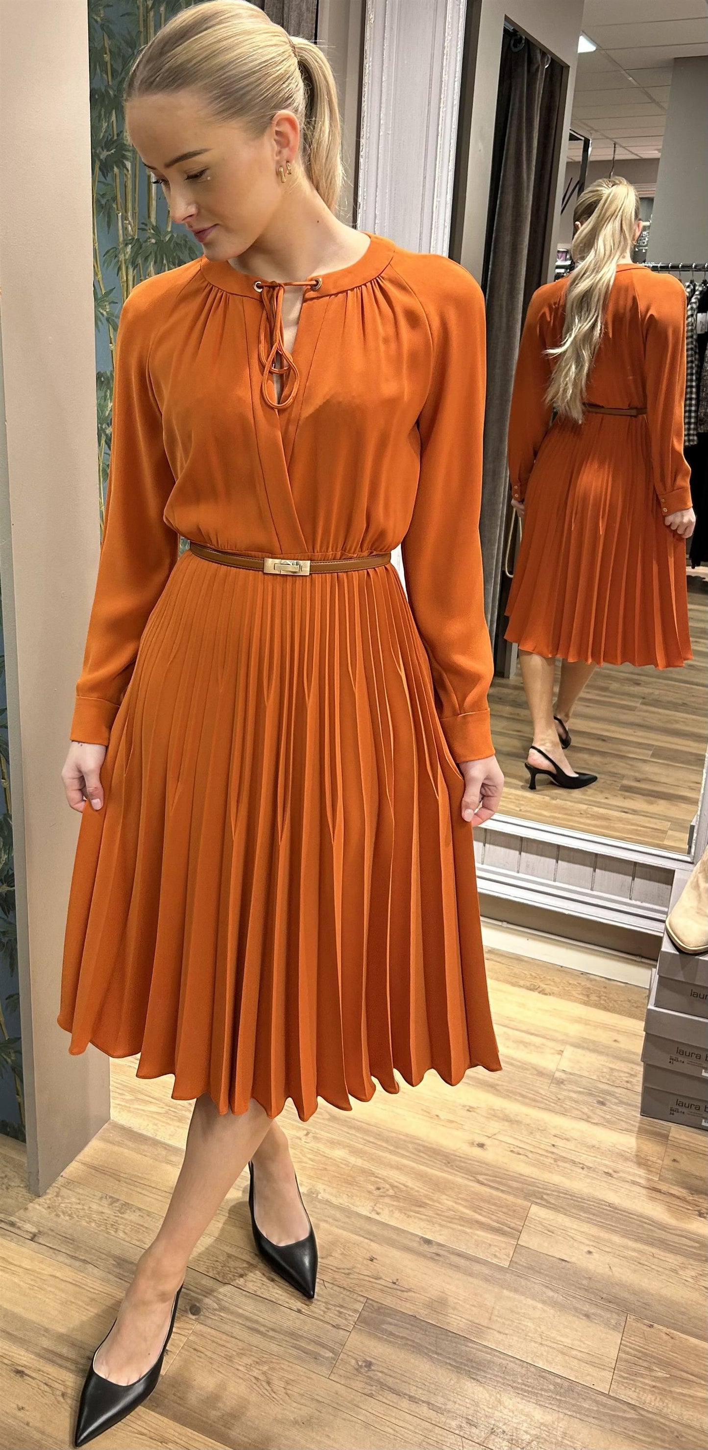 Max Mara Agaima kjole Orange