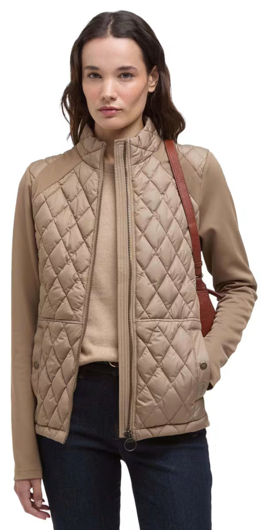 Barbour Edda vattert  jakke Camel