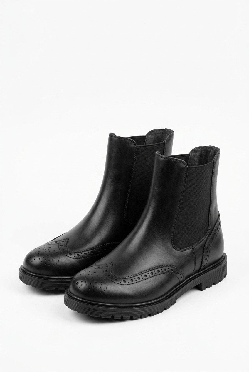 Laura Bellariva Chelsea ankel boot Sorte