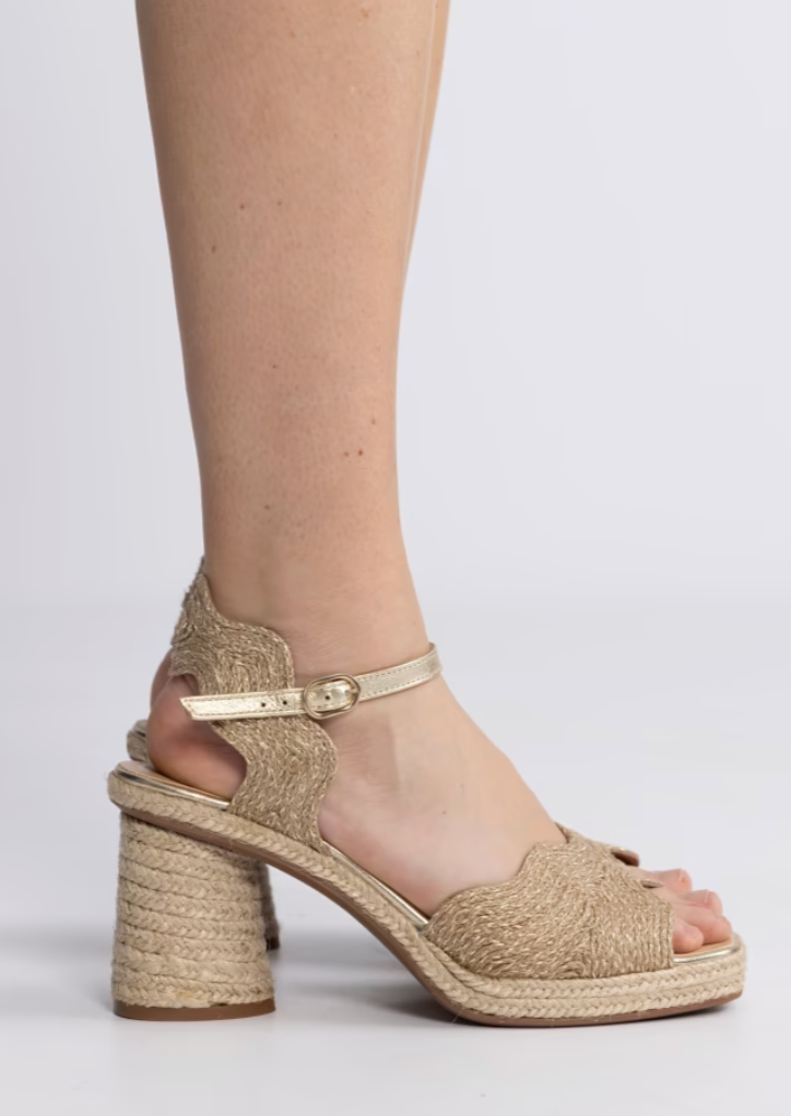 Gaimo Danae Platino/Natural Sandaler