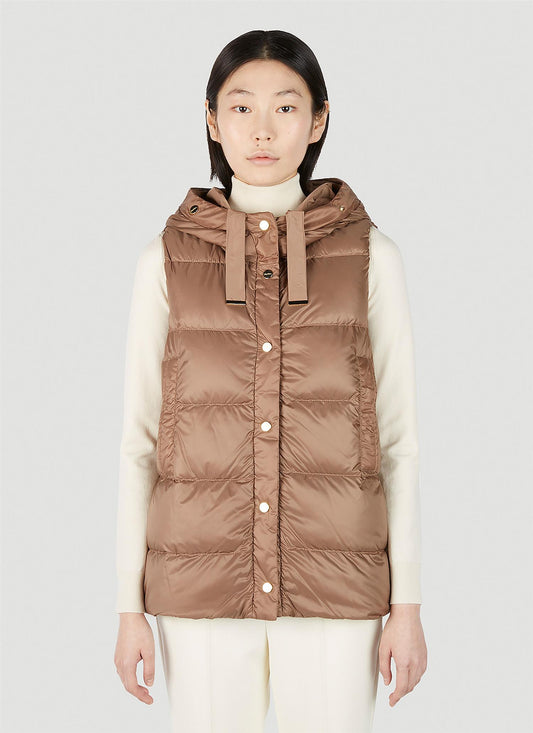 Max Mara The Cube Jsoft Vest Camel