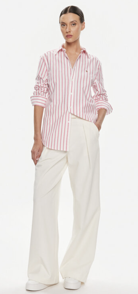 Polo Ralph Lauren Oxford-skjorte i avslappet passform og stripete bomull