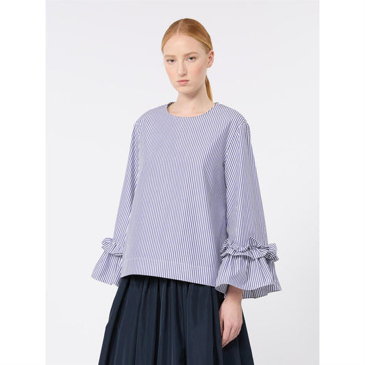 S Max Mara Valzer bluse Striper