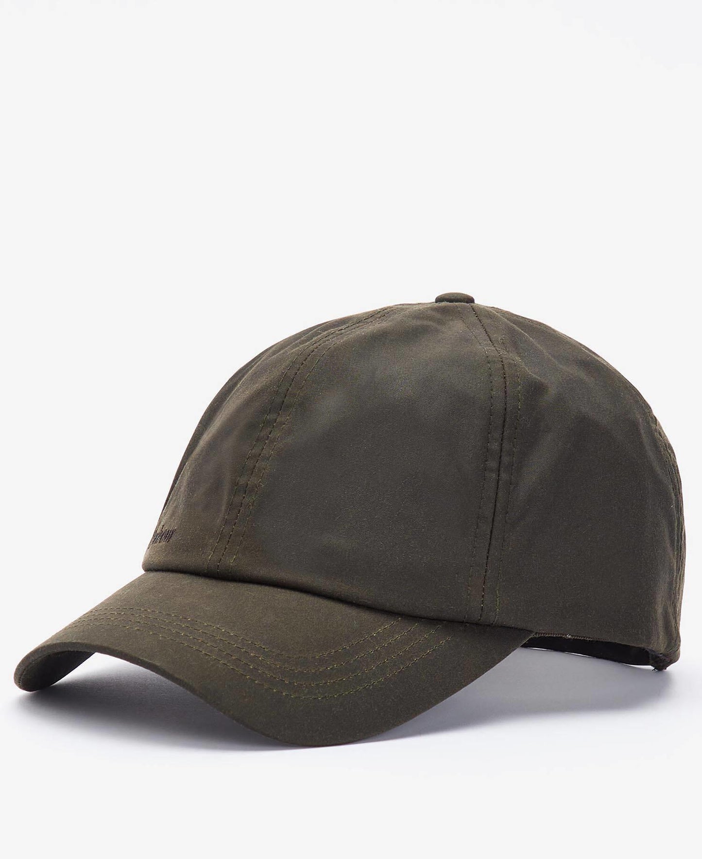Barbour Vokset Cap Oliven