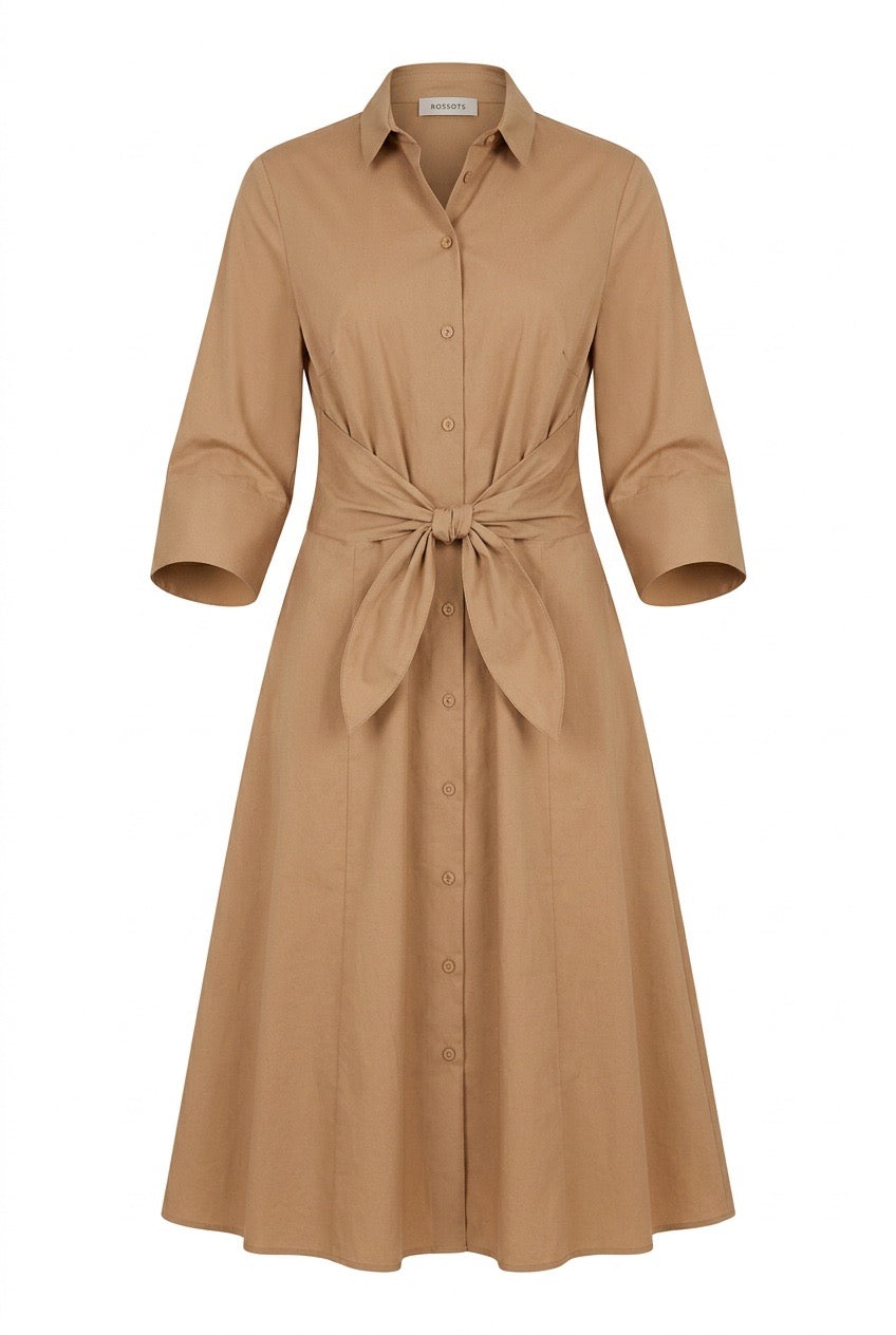 Sofia kjole Beige