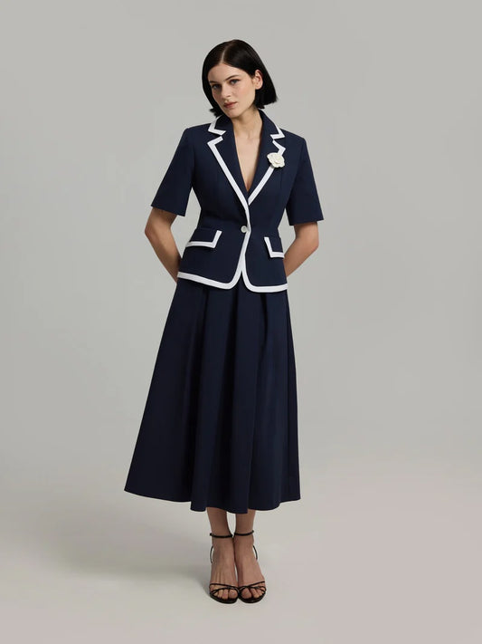 Andiata Benina blazer Marineblå