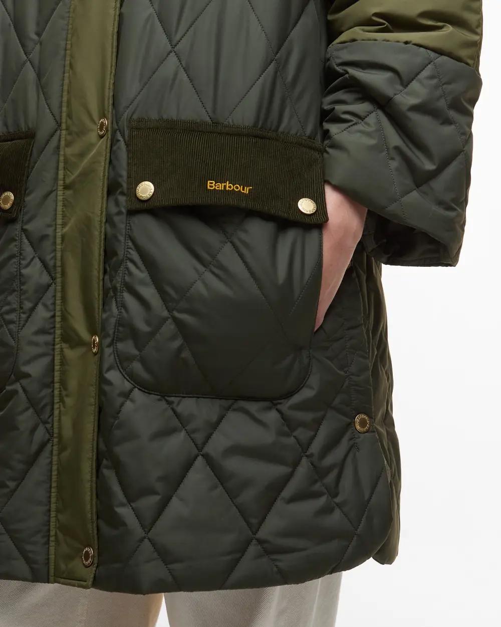 Barbour® Elspeth vattert jakke Grønn - ZhosLaila