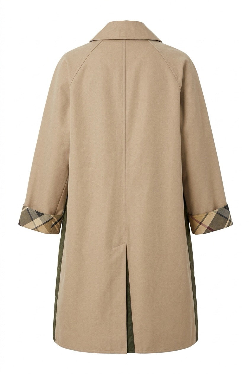 Barbour Ria vanntett frakk Beige