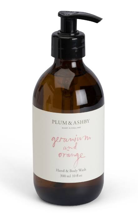 Geranium and Orange Hand and Body wash