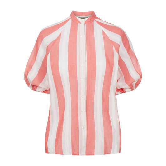 Ema Nou Sophie bluse Oransje striper