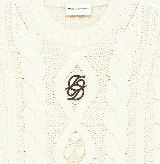 La Maille Torsade Off-White