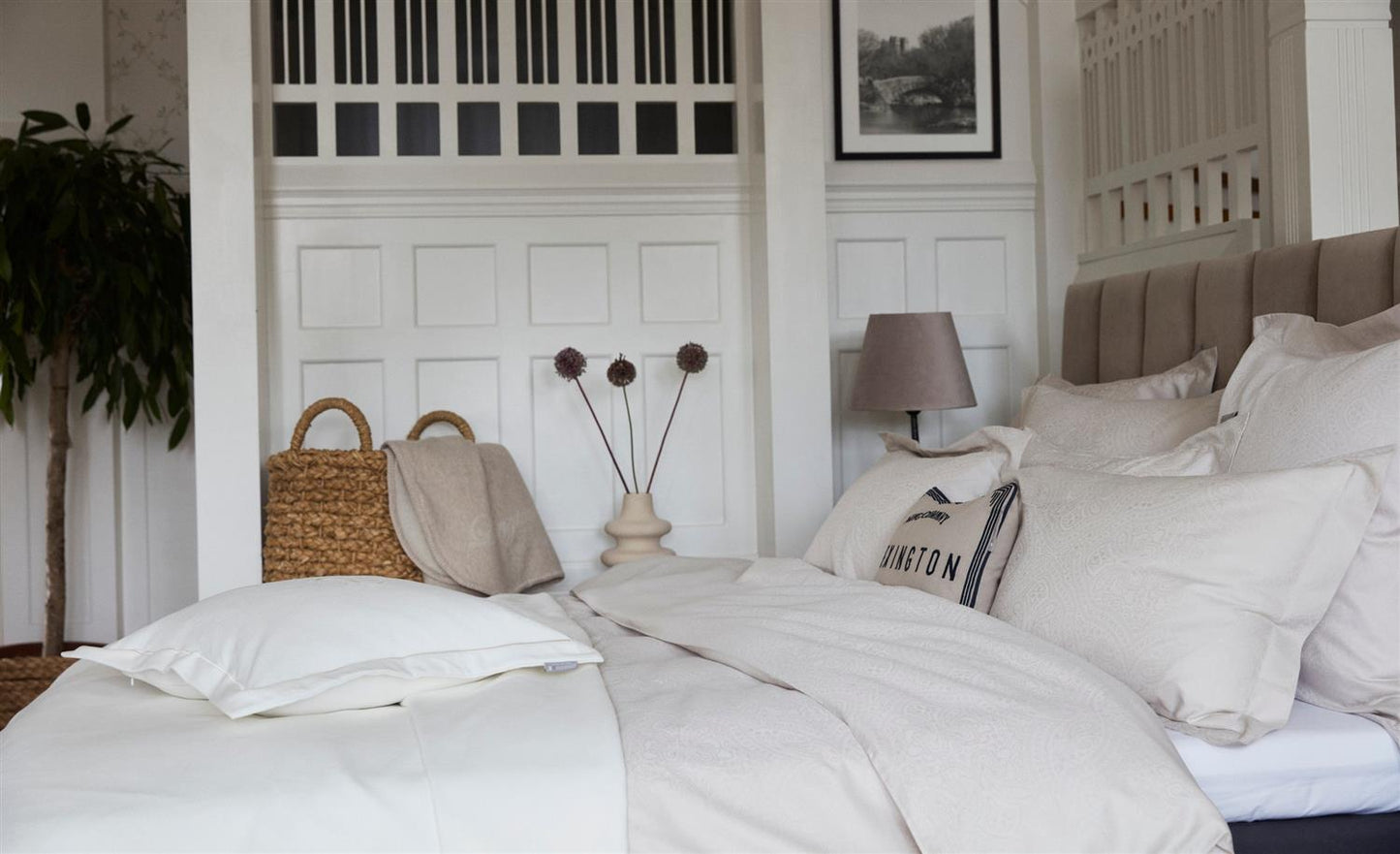 Checked Cotton Poplin Bed Set