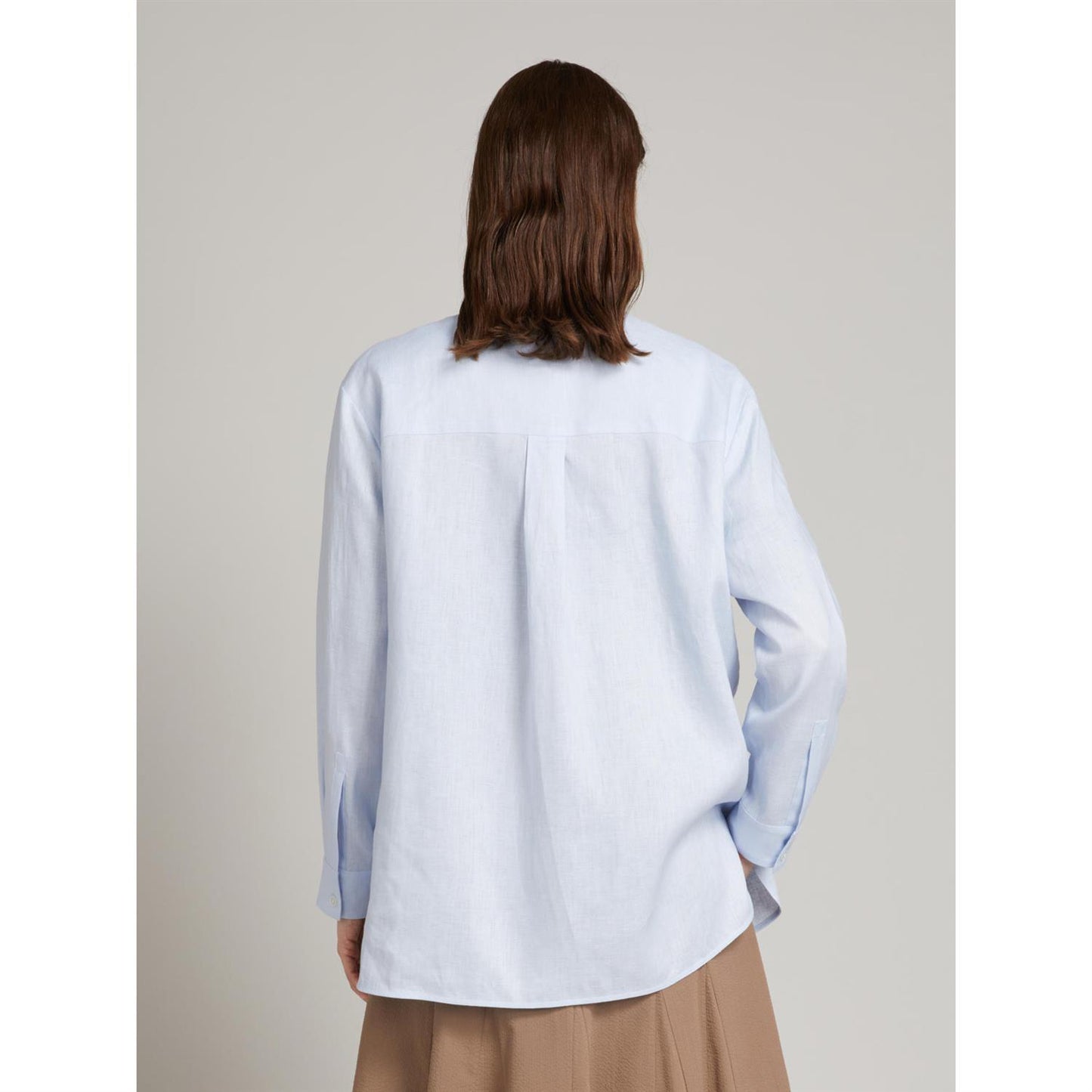 Max Mara Mmlfilo linskjorte Lyseblå