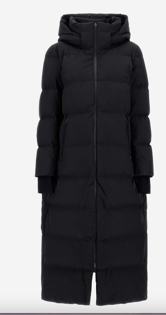 Herno Woven coat Mørkeblå