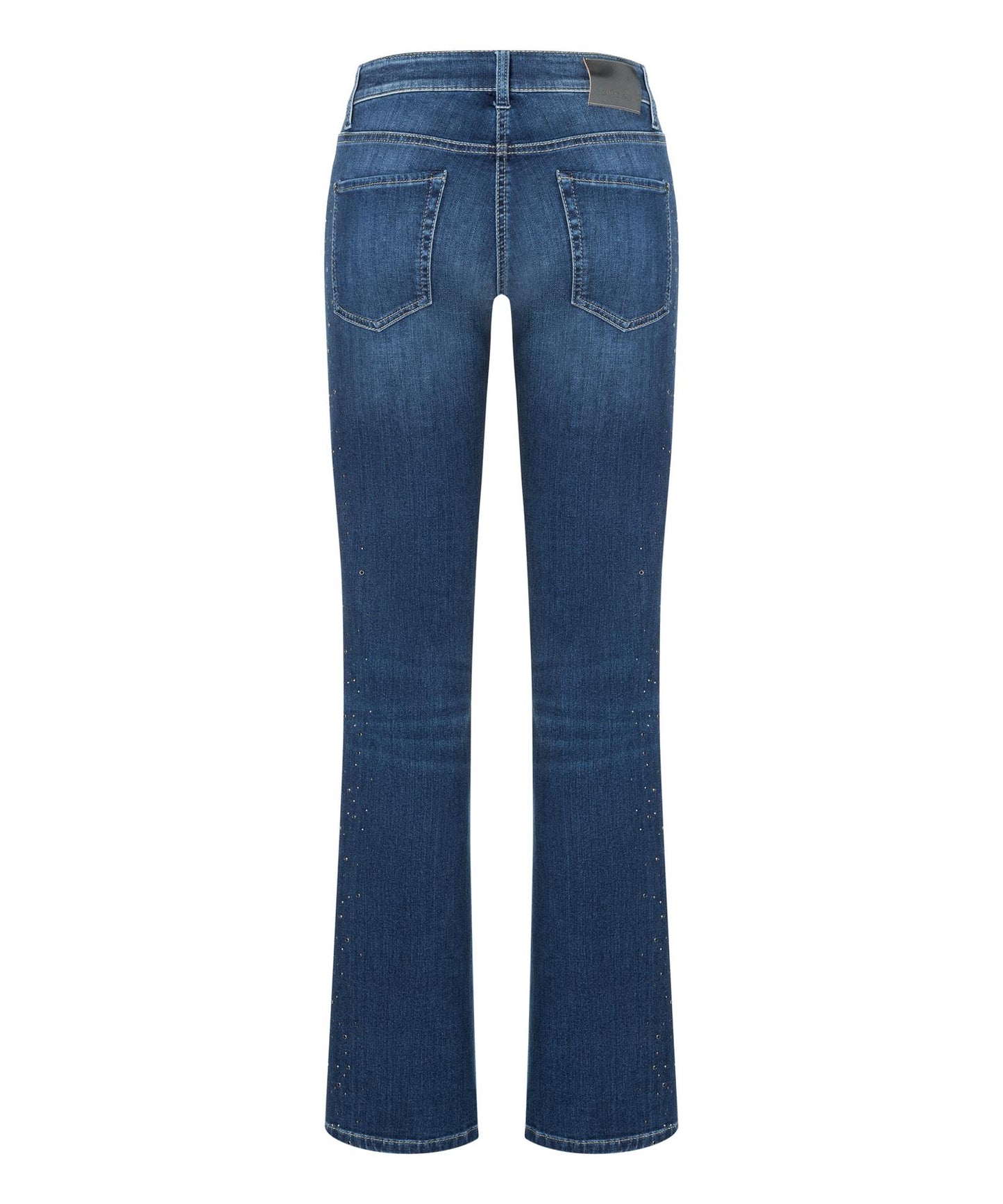 Cambio Paris Flared Jeans med blanke stener