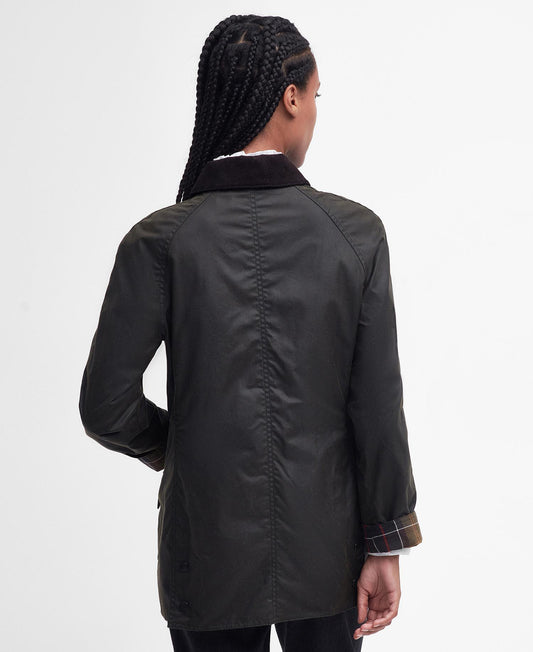 Barbour Beadnell® vokset jakke Oliven