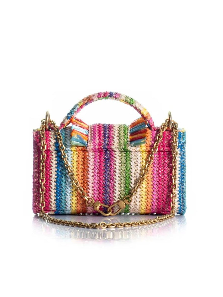 Kooreloo Mini Noble veske Raffia