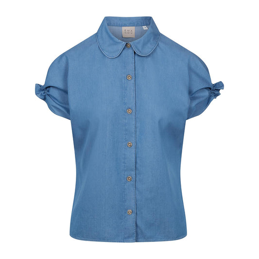 Ema Nou Daria French Placket Blå