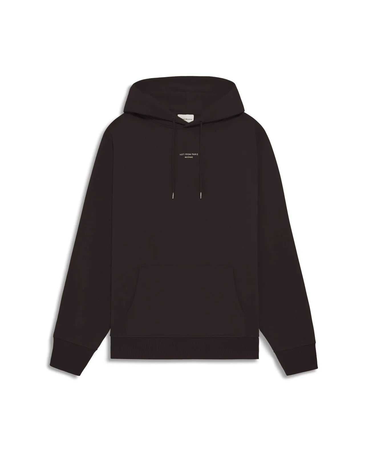 Drôle de Monsieur Le Hoodie Brun