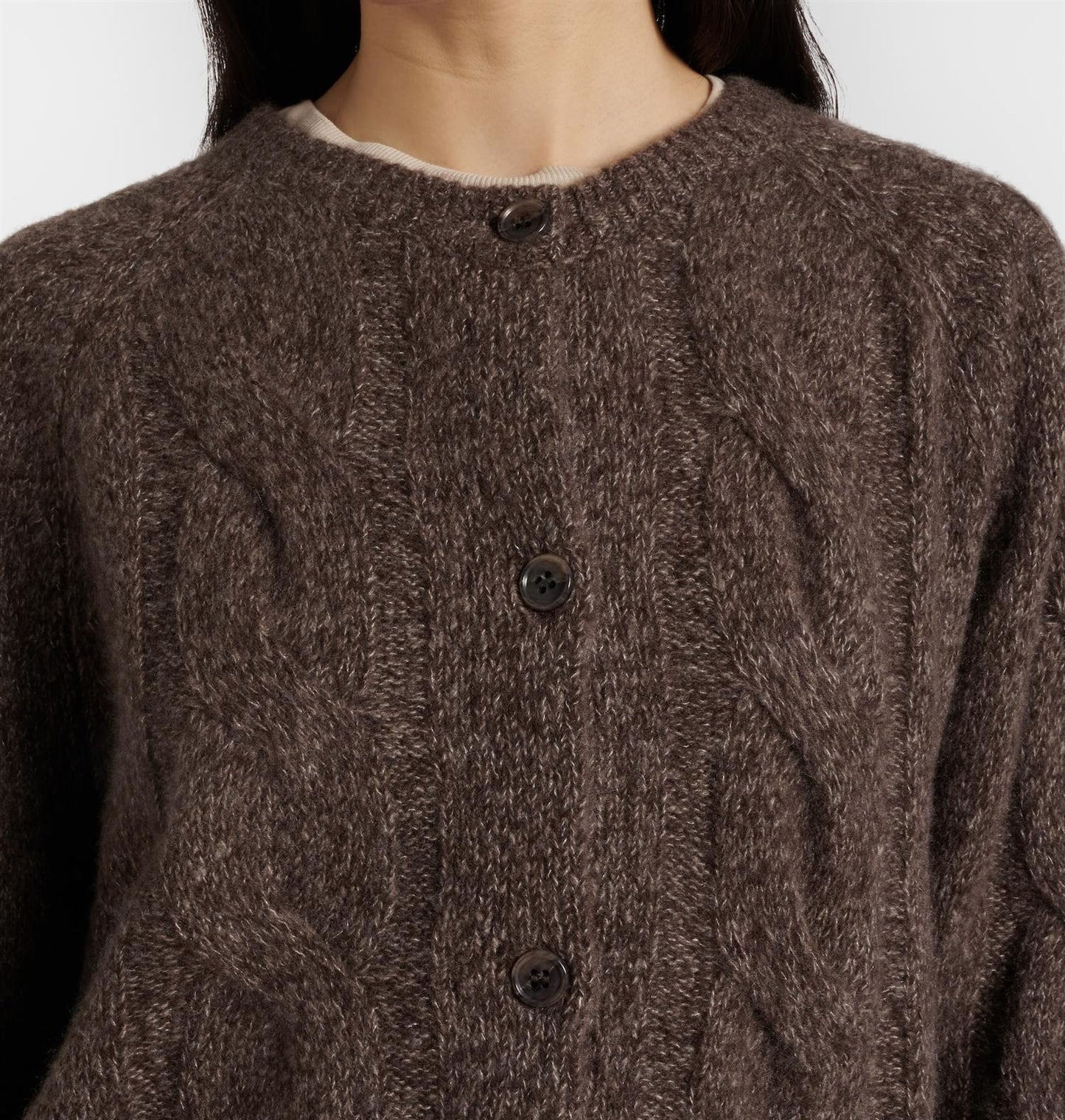 Gwyneth Cardigan Soft Bark