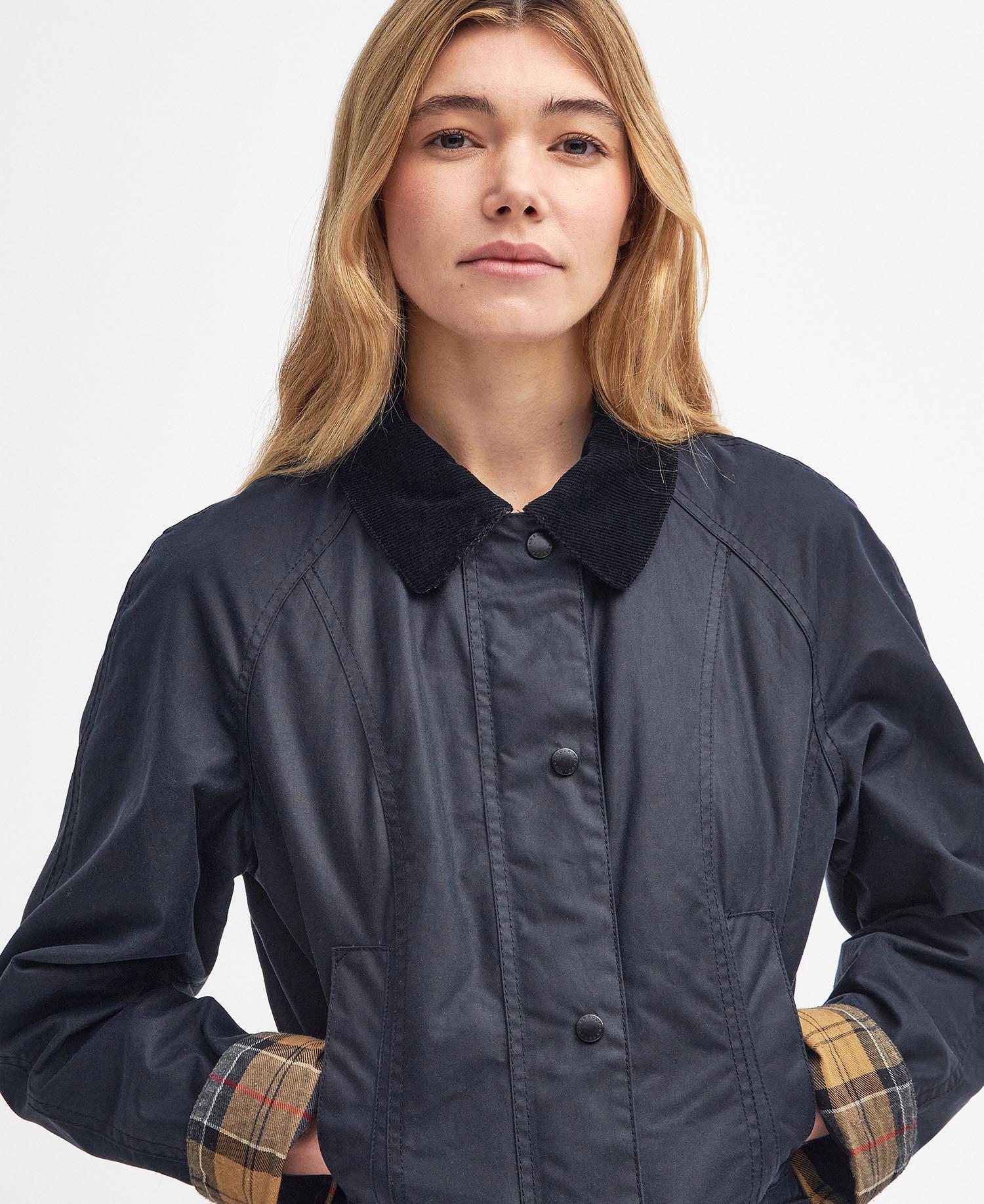 Barbour Beadnell® vokset jakke Blå - ZhosLaila