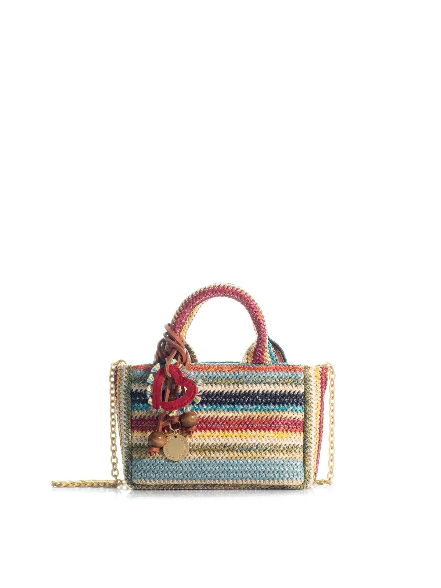 Kooreloo Den sjarmerende mini-vesken Raffia - ZhosLaila