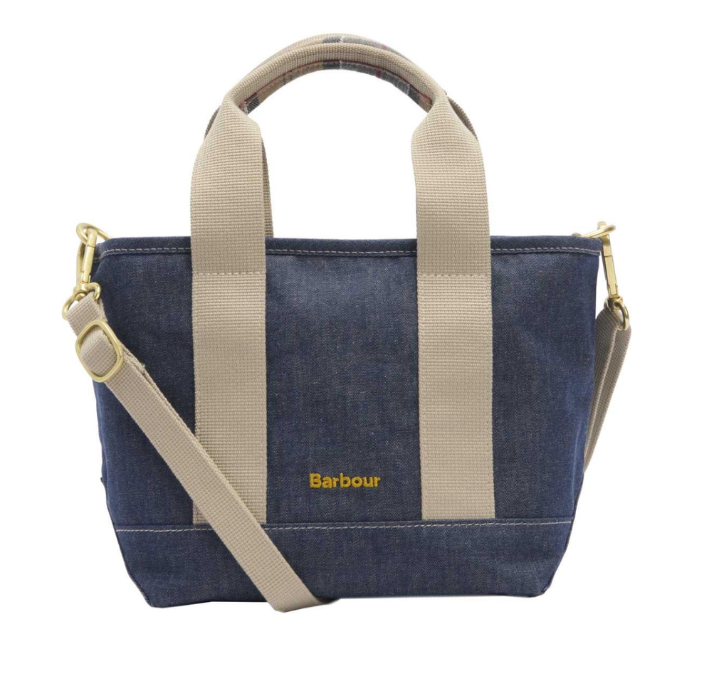 Barbour Mini Mya Denim-veske