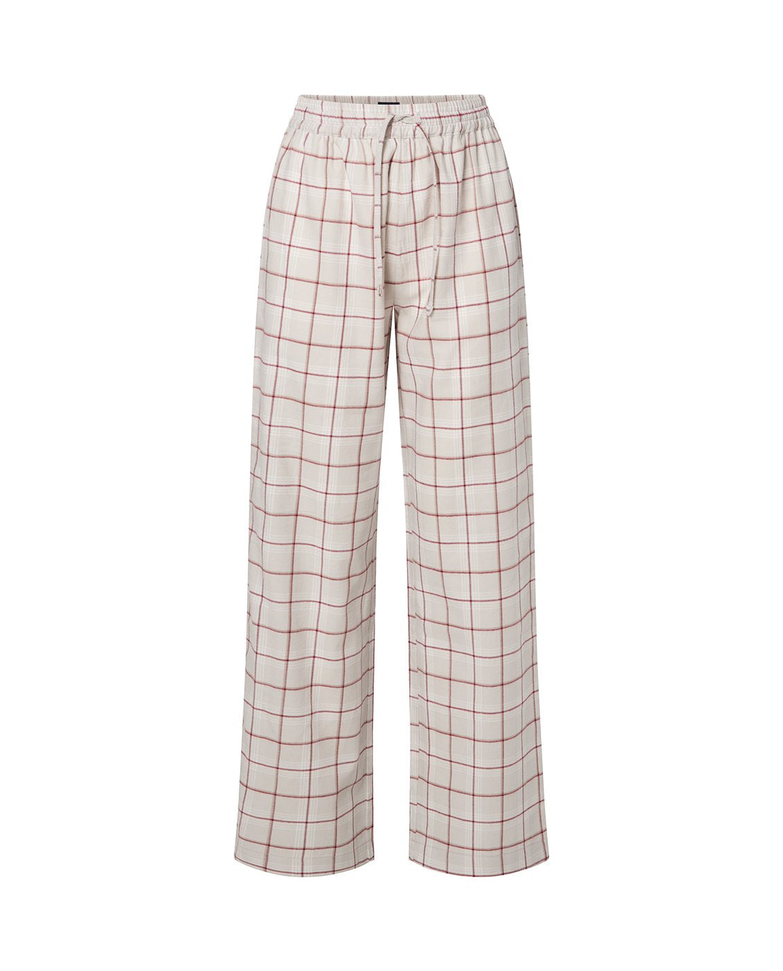 Org Cotton Checkd Flannel Pajama Set