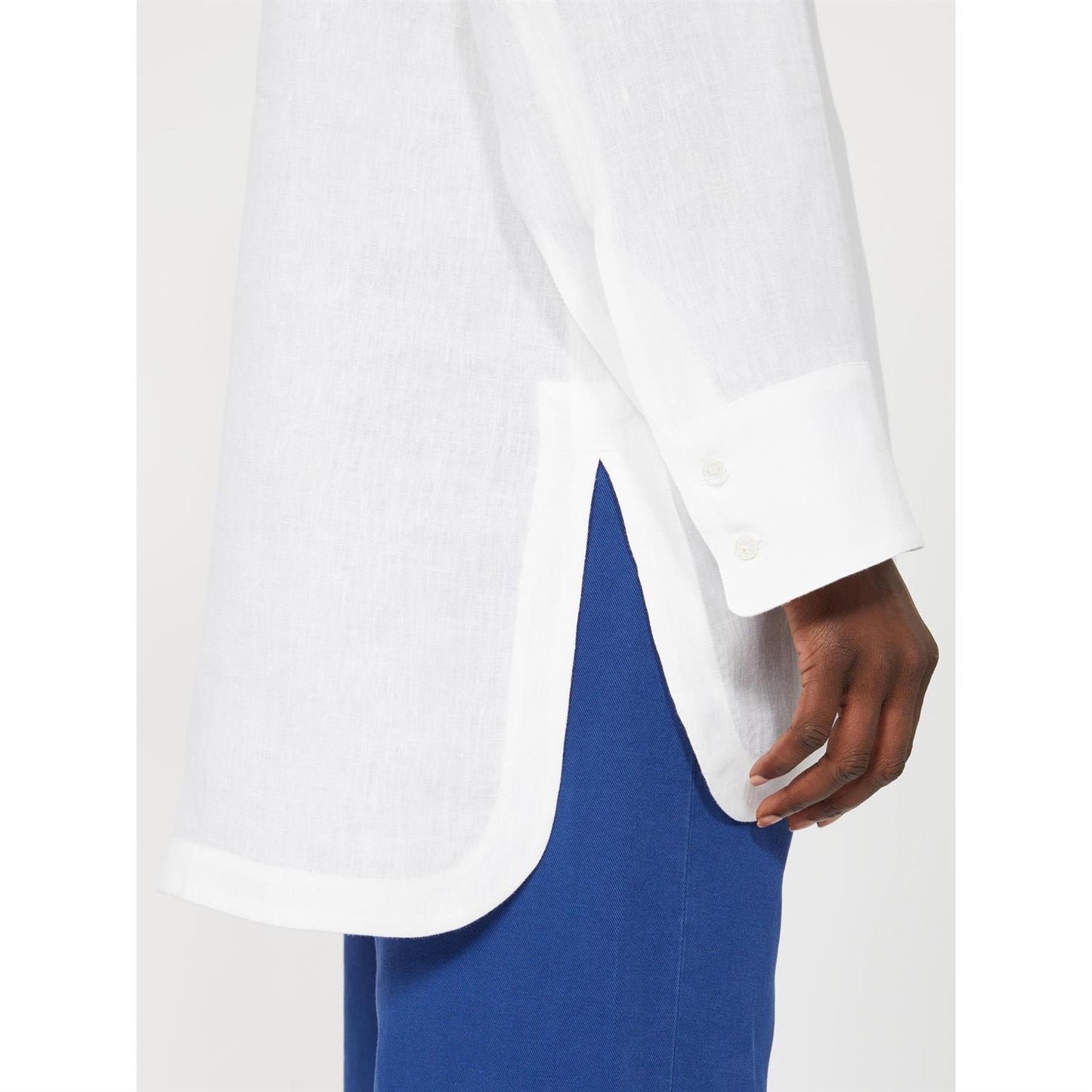 Max Mara Smmprugna hettebluse Hvit